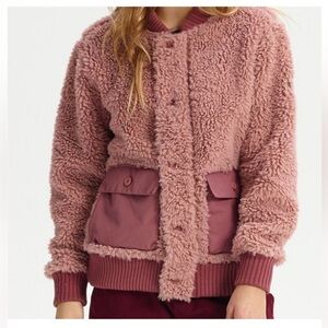 Burton Shawmut Purple Fleece Jacket